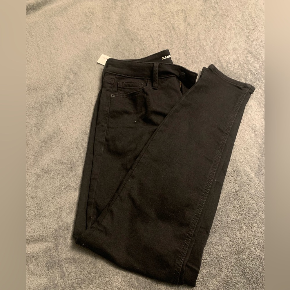 Black old navy skinny jeans